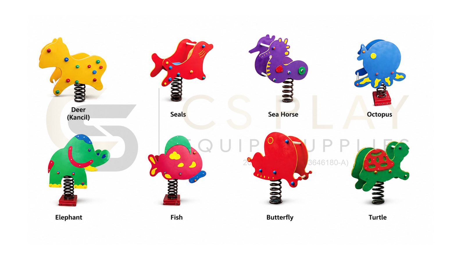 Animal Spring Rider Outdoor Playground