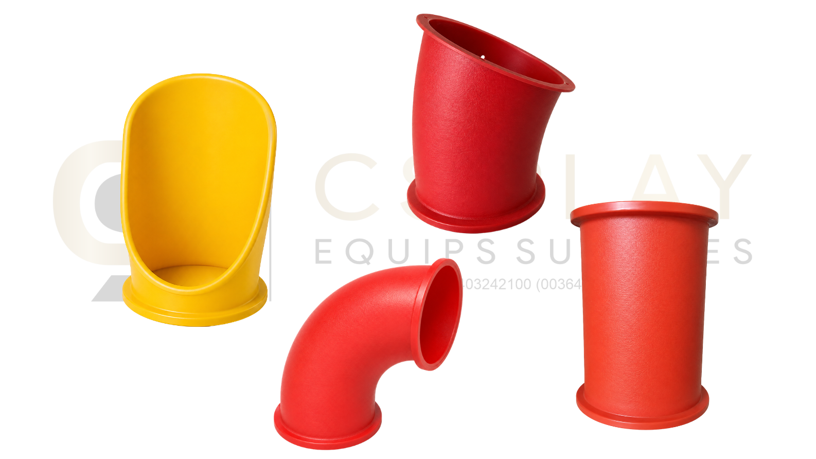 Outdoor Playground Tube Slide Gelongsor
