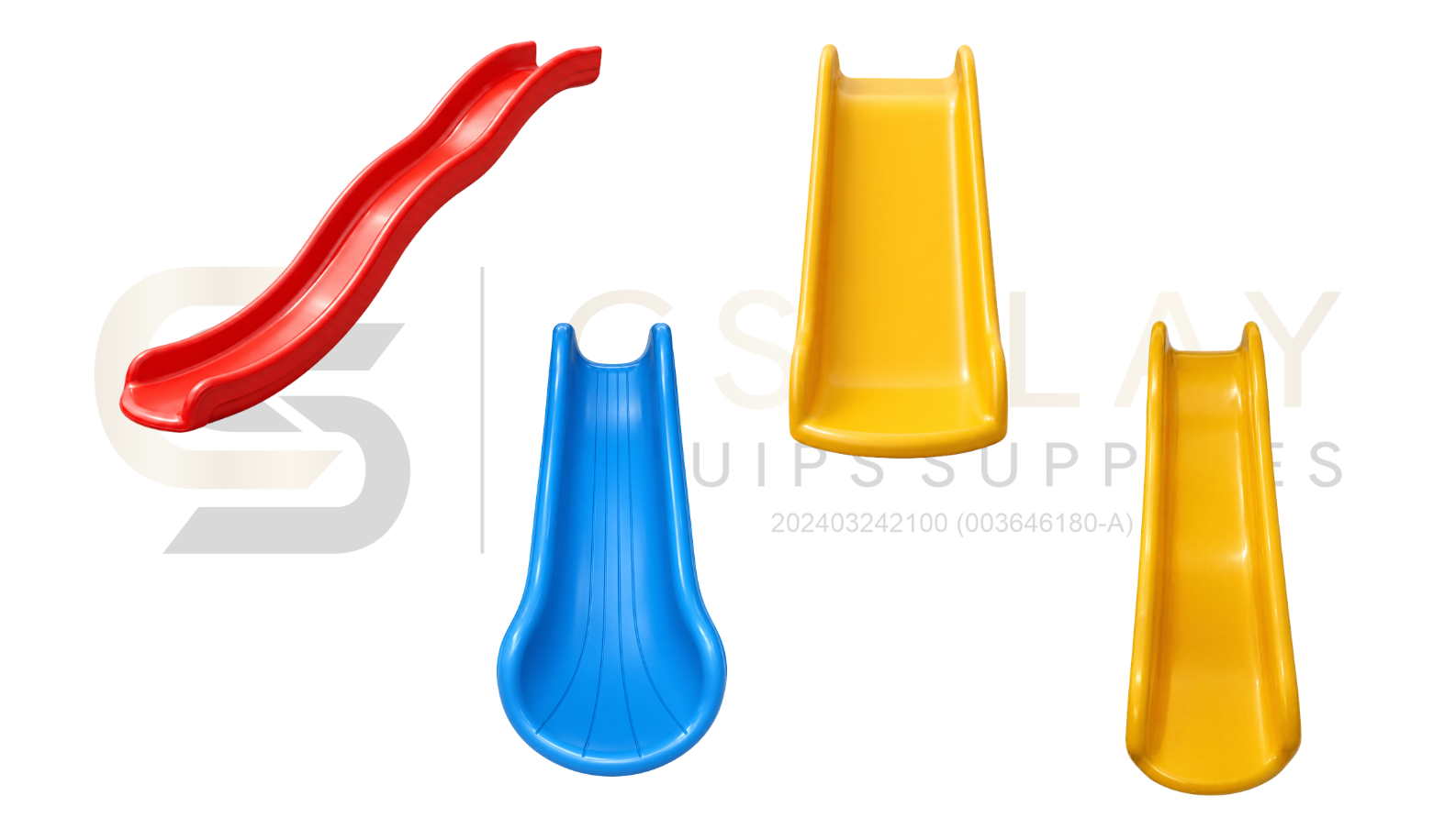 Outdoor Playground Slide Papan Gelongsor