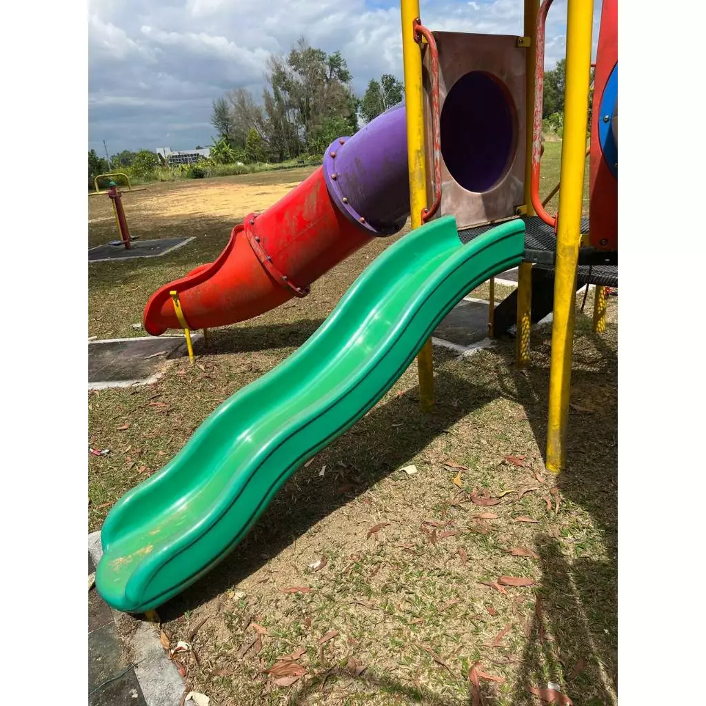 Standard Open Slide Playground / Papan Gelongsor (Outdoor Children Sports Playground Parks)