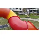 90 Degree Round Curve Tube / Enclosed Tube / Tunnel Tube Slide Parts (Outdoor Children Sports Playground Parks)