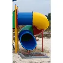 90 Degree Round Curve Tube / Enclosed Tube / Tunnel Tube Slide Parts (Outdoor Children Sports Playground Parks)