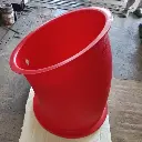 30 Degree Curve Round Tube / Enclosed Tube / Tunnel Tube Slide Parts (Outdoor Children Sports Playground Parks)