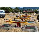 2 Seater Spring See Saw (Outdoor Children Sports Playground Parks)