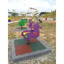 Outdoor Animal Single Spring Rider (Completed Set) (Outdoor Children Sports Playground Parks)