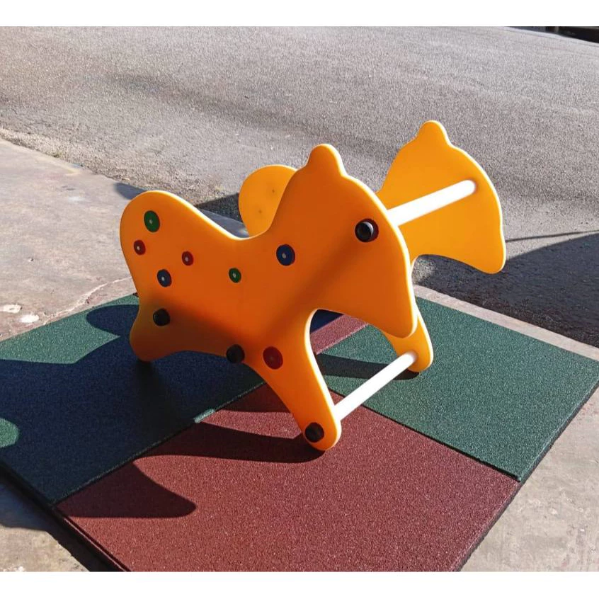Outdoor Animal Single Spring Rider (Top Part Only) Leisure for Kids (Outdoor Children Sports Playground Parks)