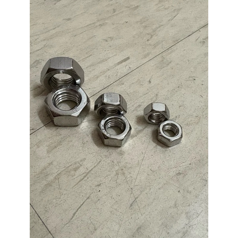 M8 / M10 / M12 / M14 Hexagon Nut SUS 304 Stainless Steel