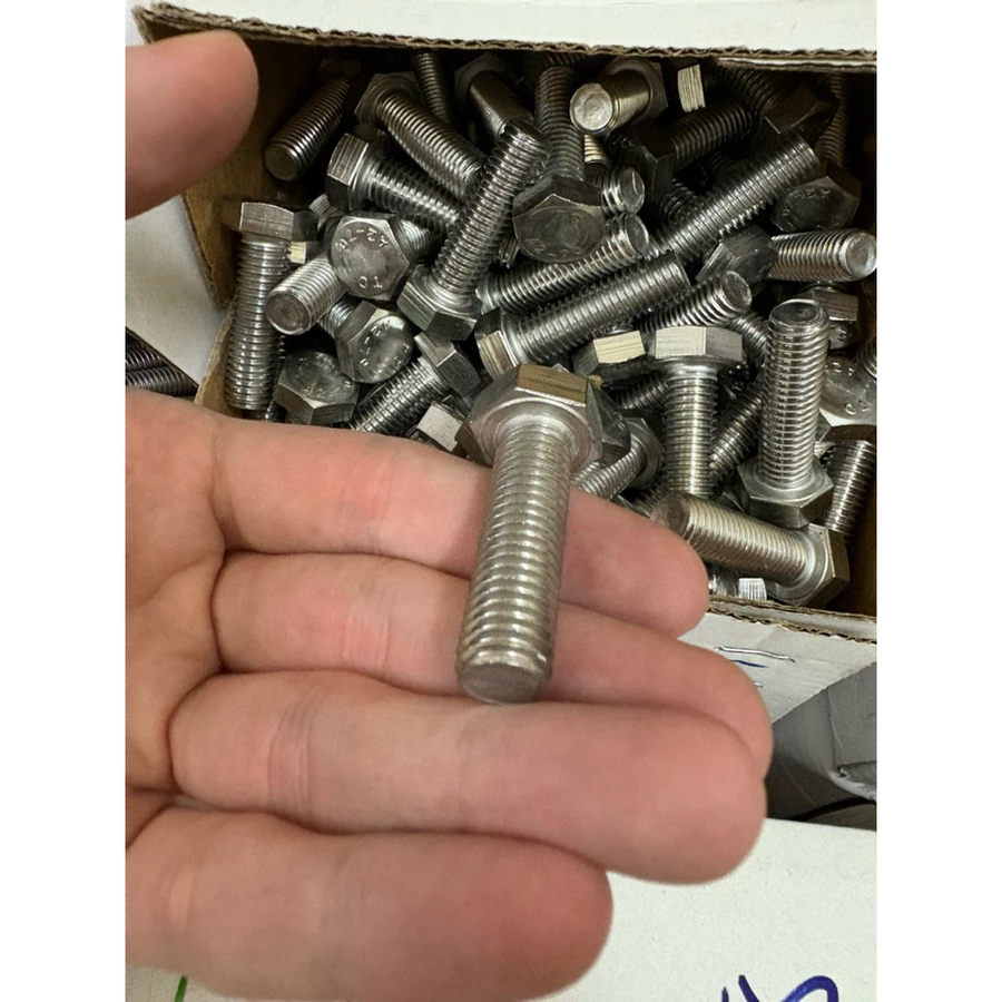 M8 M10 SUS 304 Hexagon Bolt / Screw / Stainless Steel Hex Head Screw
