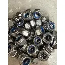 M8 / M10 / M12 Nylon Hexagon Lock Nut Nut SUS 304 Stainless Steel