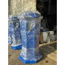 Majesty Hexagon Garbage Bin + Inner Bin (Black) / Tong Sampah - 85 Litres (Outdoor Children Sports Playground Parks)