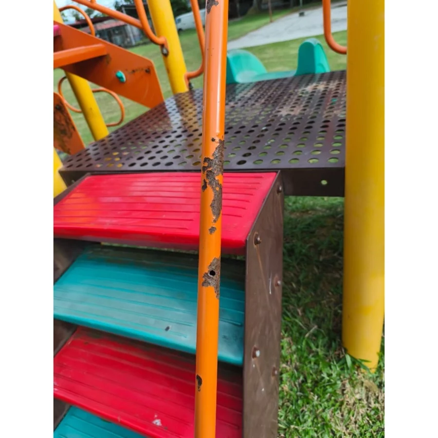 LMPE Step Ladder Plate / Staircase Step Board / Outdoor Sports Children Playground Parks Ladder Platform