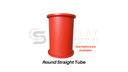 Straight Round Tube / Enclosed Tube / Tunnel Tube Slide Parts (Outdoor Children Sports Playground Parks)