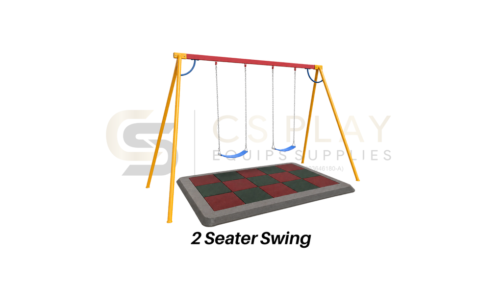 2 Seater Swing (Outdoor Children Sports Playground Parks)