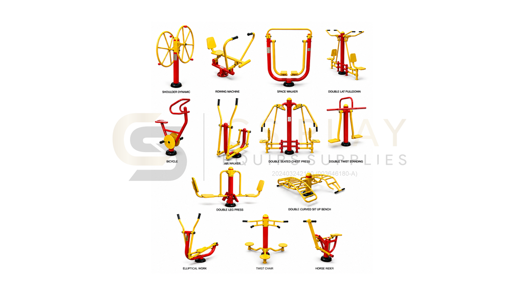 Outdoor Fitness Gym Equipment (Outdoor Children Sports Playground Parks)