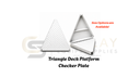 Triangle Deck / Steel Deck / Stage Deck / Checker Plate Platform for Outdoor Children Sports Playground Park