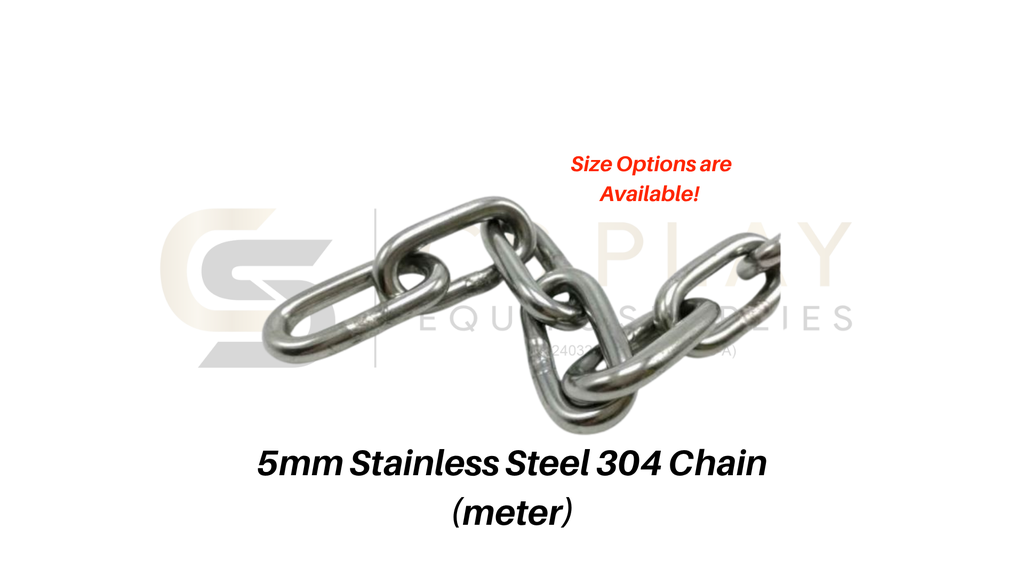5MM 304 Stainless Steel Chain (meter)
