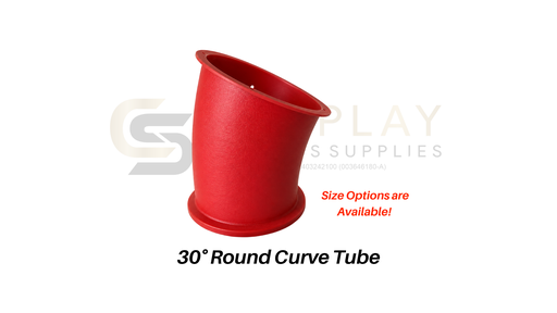 30 Degree Curve Round Tube / Enclosed Tube / Tunnel Tube Slide Parts (Outdoor Children Sports Playground Parks)